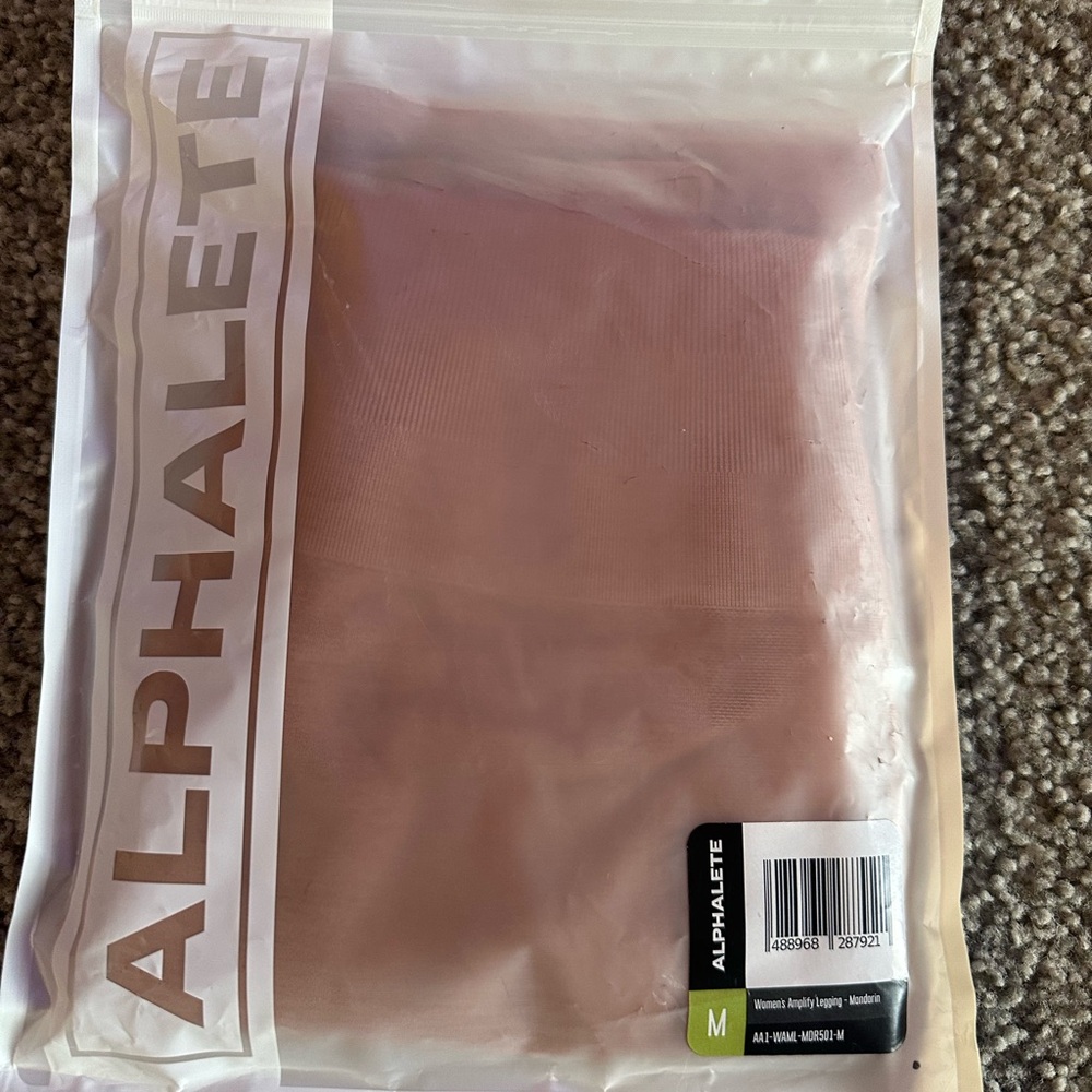 ALPHALETE Amplify leggings- Mandarin - Picture 2 of 7
